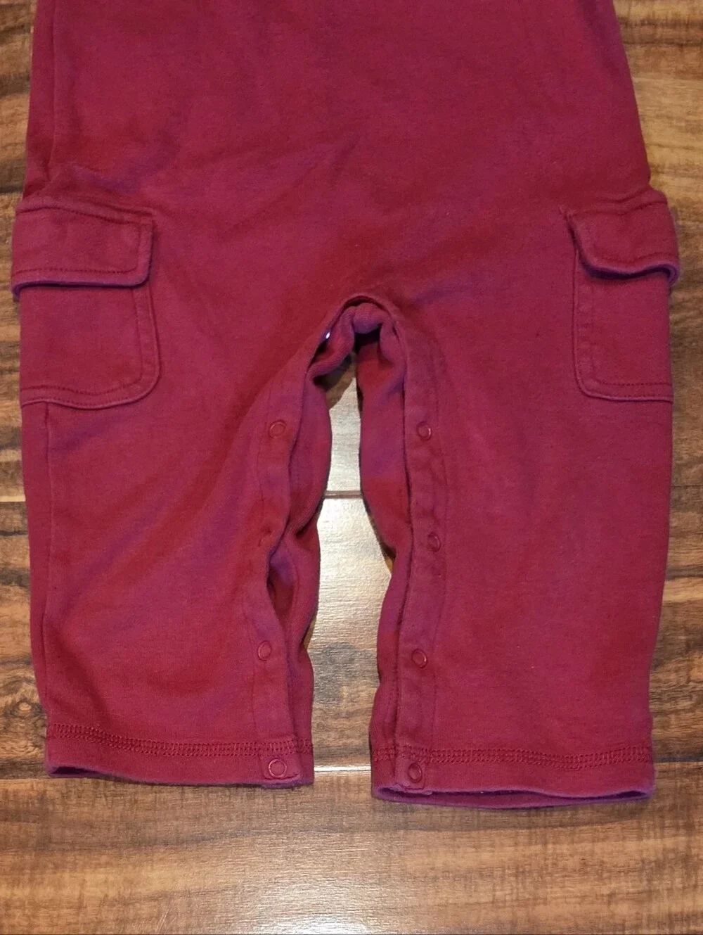 Gymboree GUC 18-24 Months Red/White Airplane One-Piece Romper